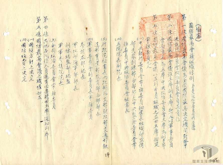 國防最高會議組織條例_1