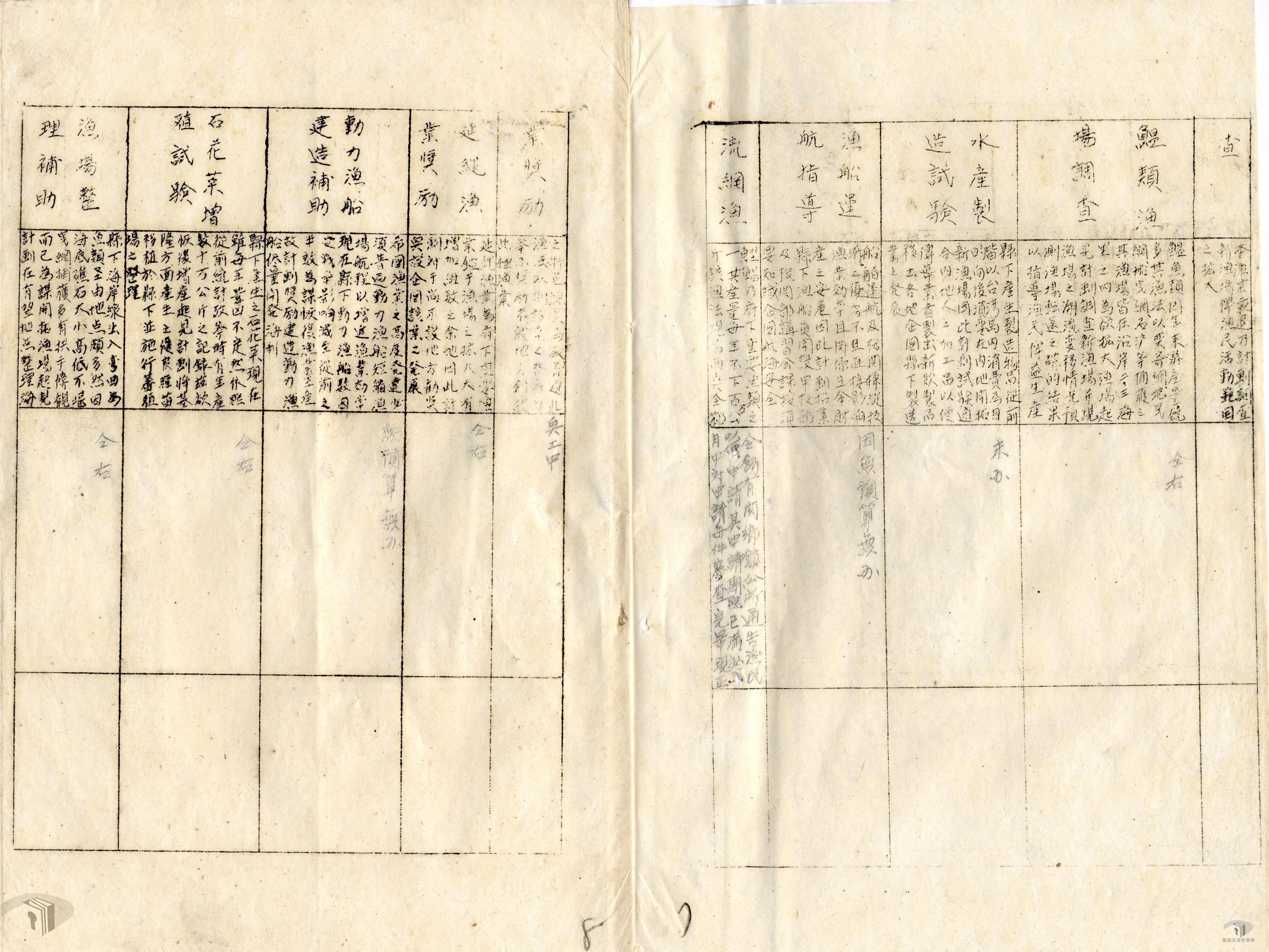 水產工作進度報告表_6