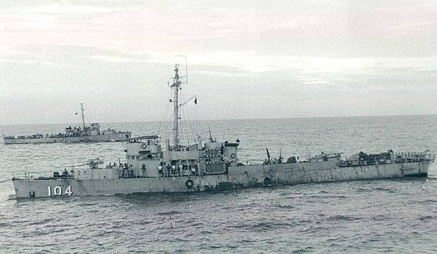 5.1 丹陽艦在1958年9月，奉命駛往金門，掩護在九二海戰中受創的沱江艦撤離戰場