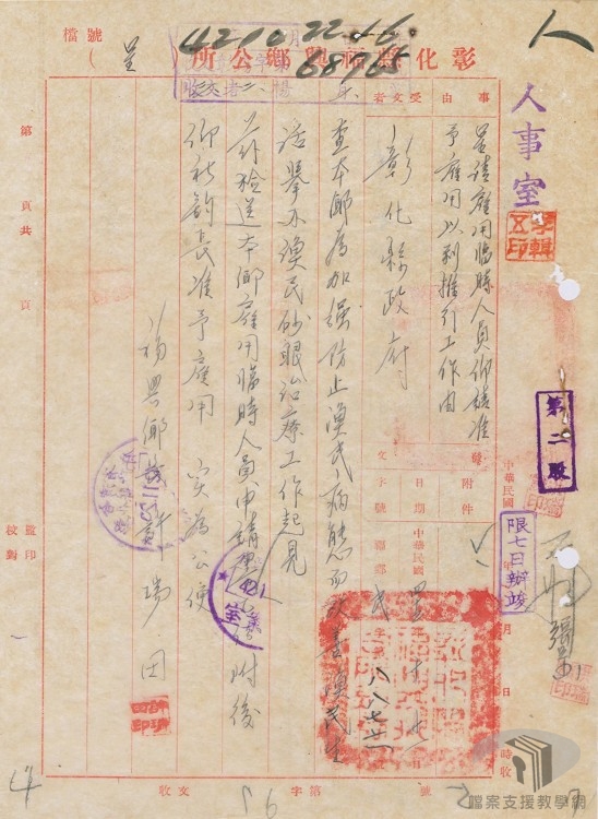 市鄉鎮公所職員任免