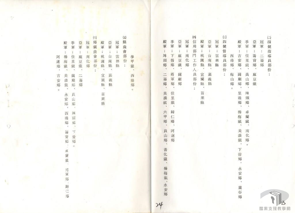 四健會員教育活動計畫6