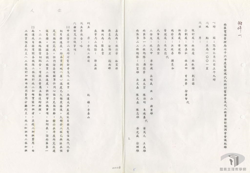 電信現代化計劃1