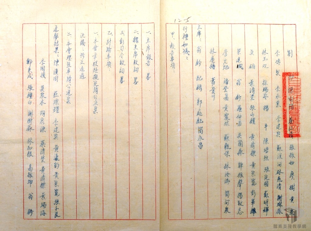 台灣省地方自治協會組織分會附5