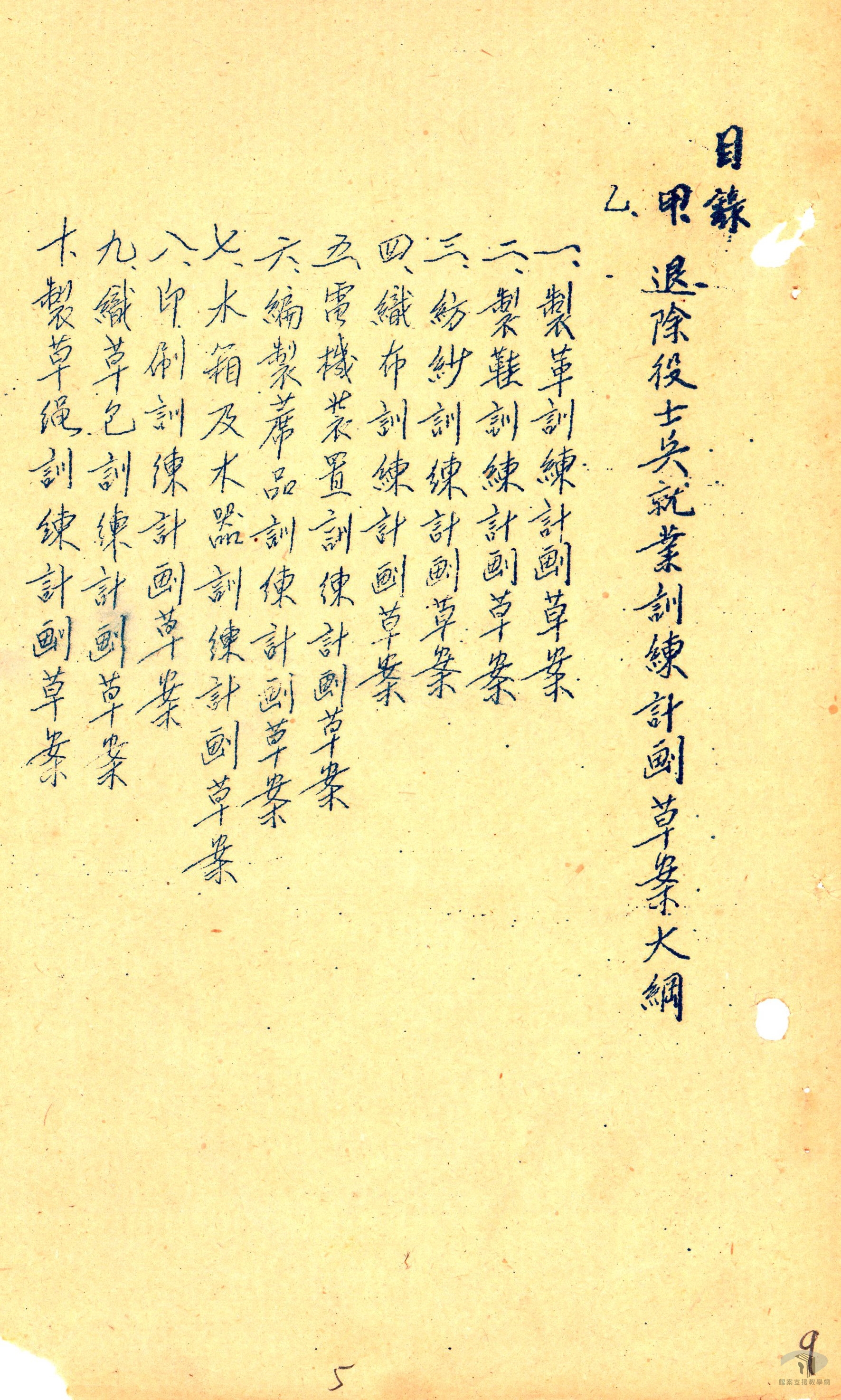 國軍退除役官兵就業輔導會組織規程及就業辦法4