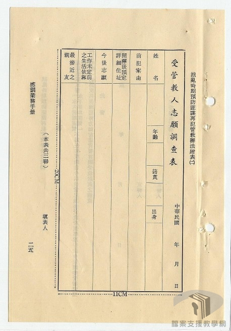 戡亂時期防匪諜罪犯再為匪工作實施辦法及管教實施辦法6